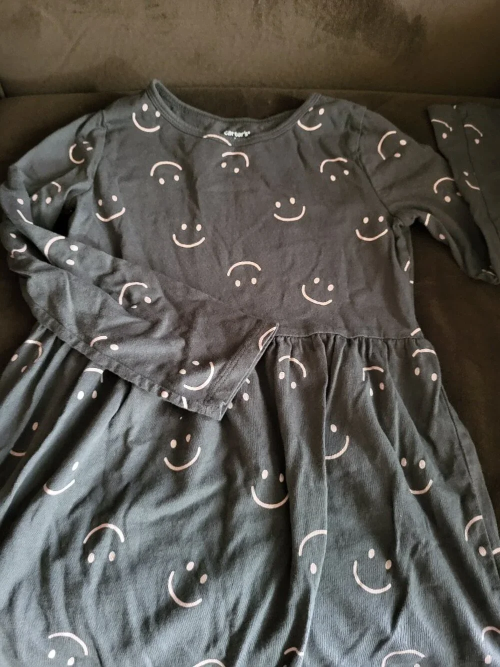 Girls Carter's Smiley Face Dress size7